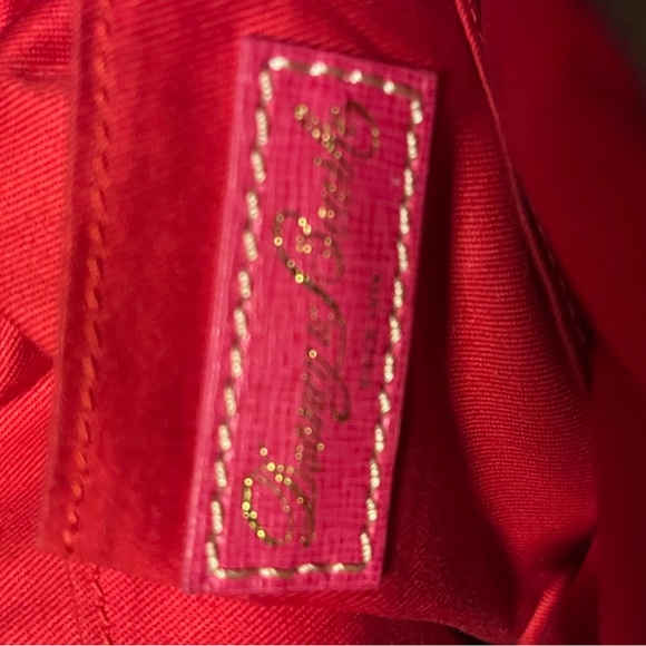 Dooney & Bourke Flower Varsity Ruby Satchel NWOT - Picture 7 of 9